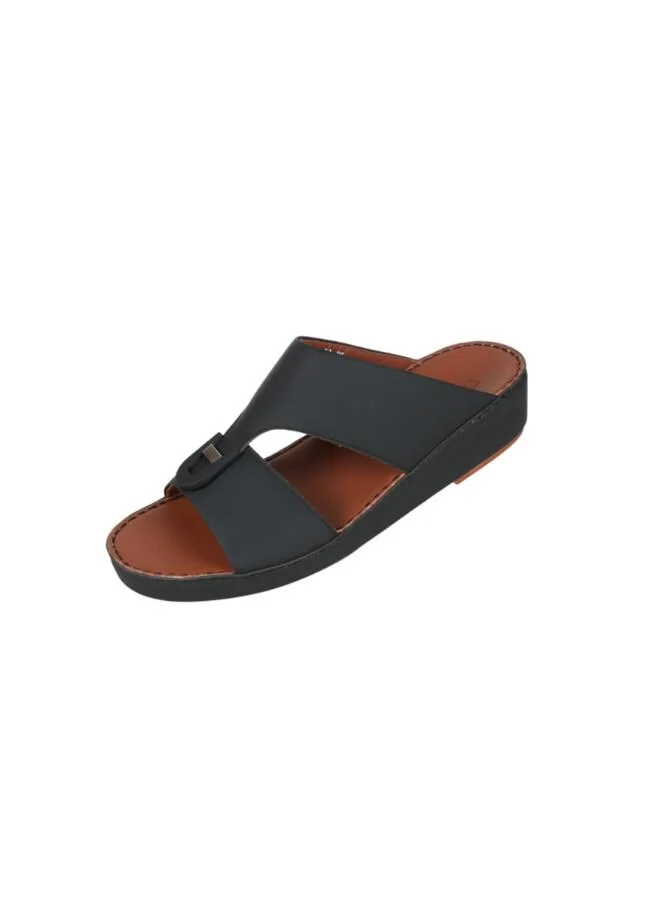 barjeel uno 008-3890 Barjeel Uno Boys Arabic Sandals BS 44 B Black